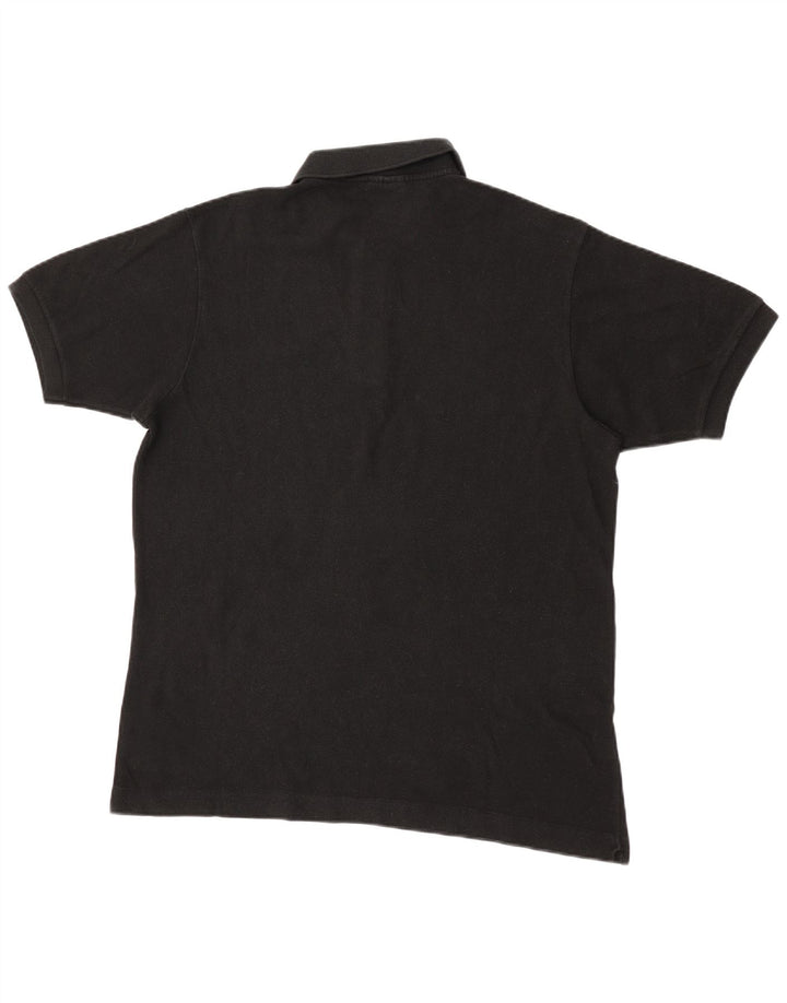 Polo da uomo Lacoste taglia 5 grande in cotone nero