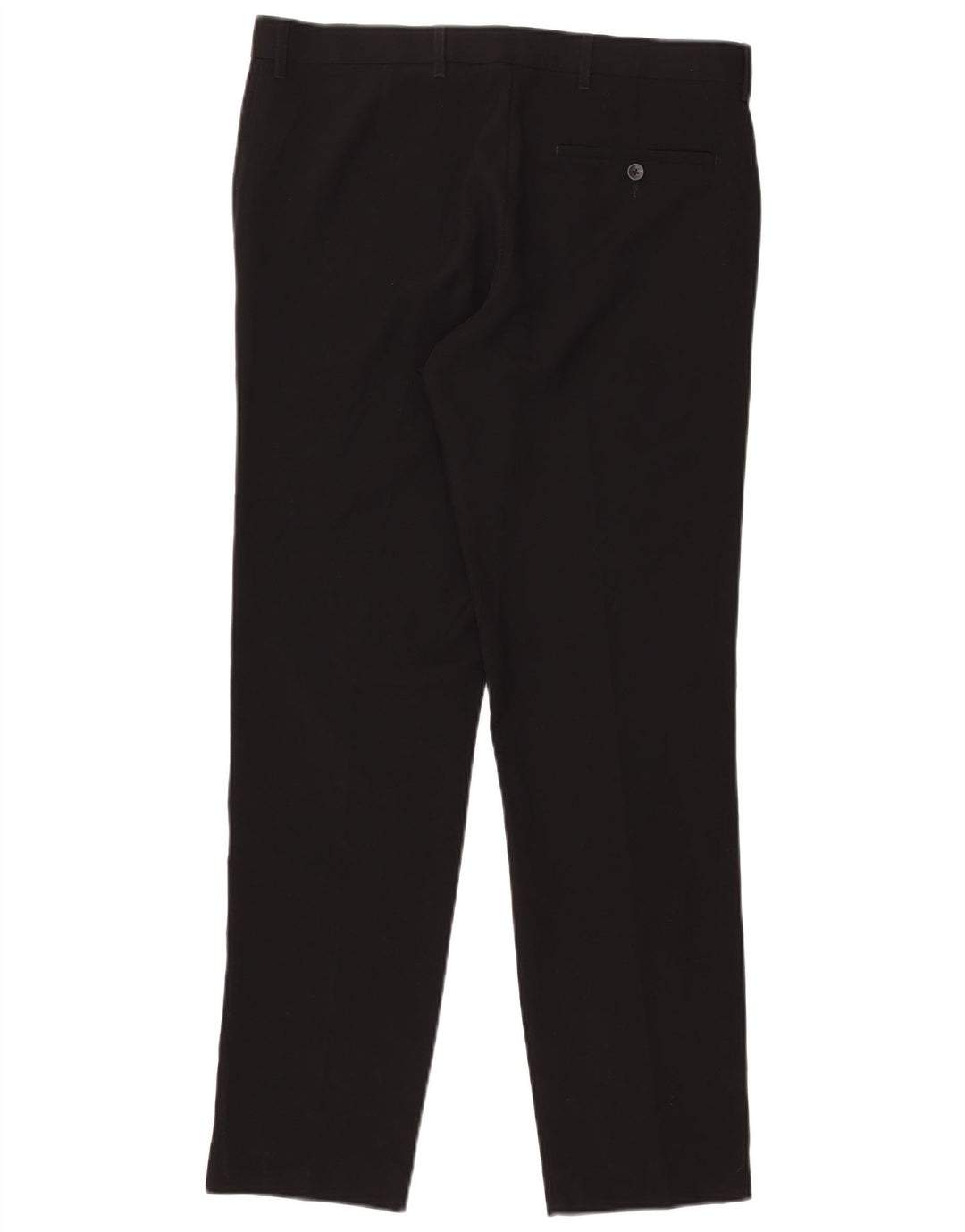 Pantaloni chino su misura da uomo Marks & Spencer W34 L31 poliestere nero