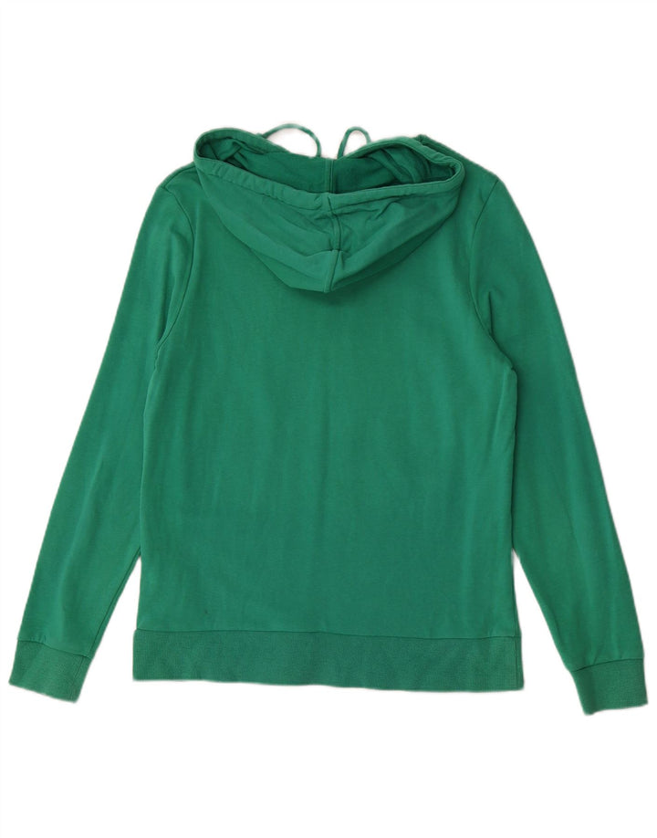 Maglione con cappuccio da donna Marks & Spencer UK 12 Cotone verde medio