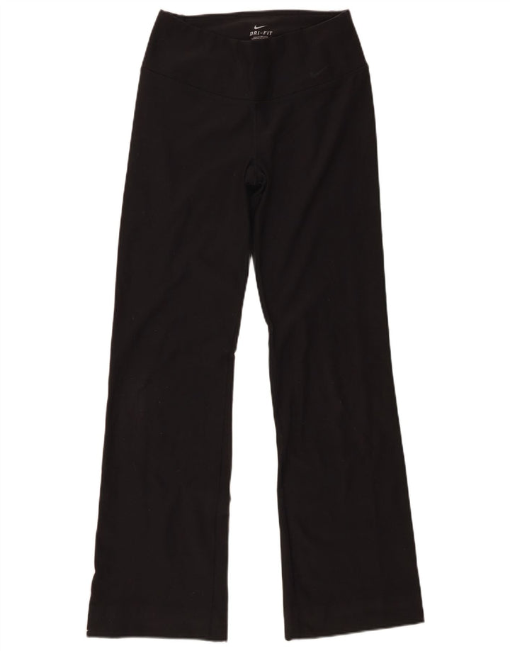 Leggings Nike Dri Fit Flare da donna UK 8 piccoli neri