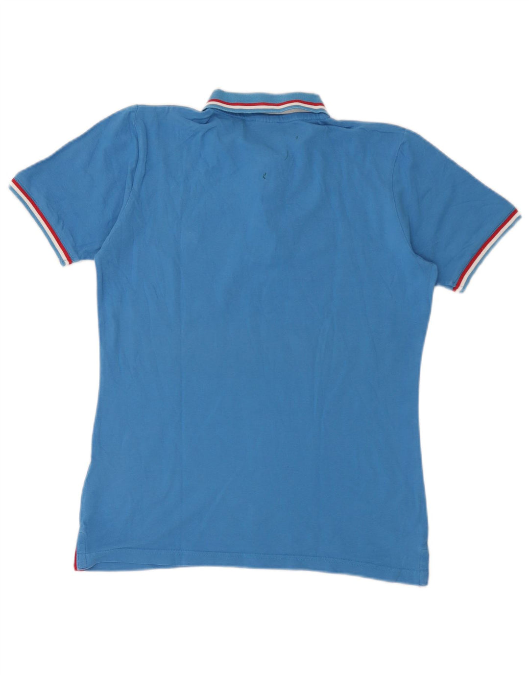 Polo da uomo Fila piccola a righe blu
