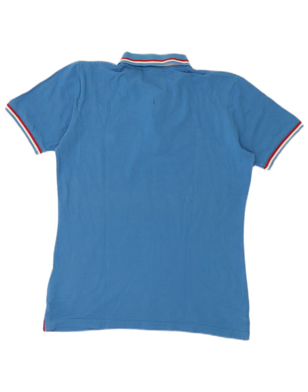 Polo da uomo Fila piccola a righe blu