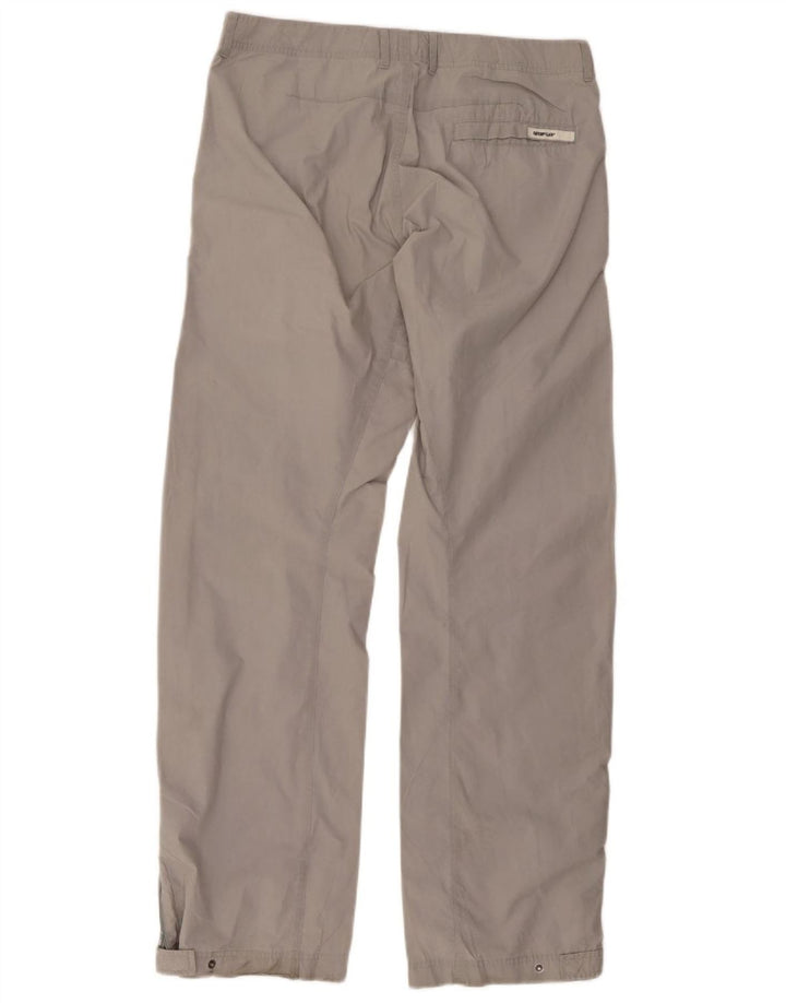 Pantaloni chino dritti da uomo CAT W32 L34 poliestere grigio