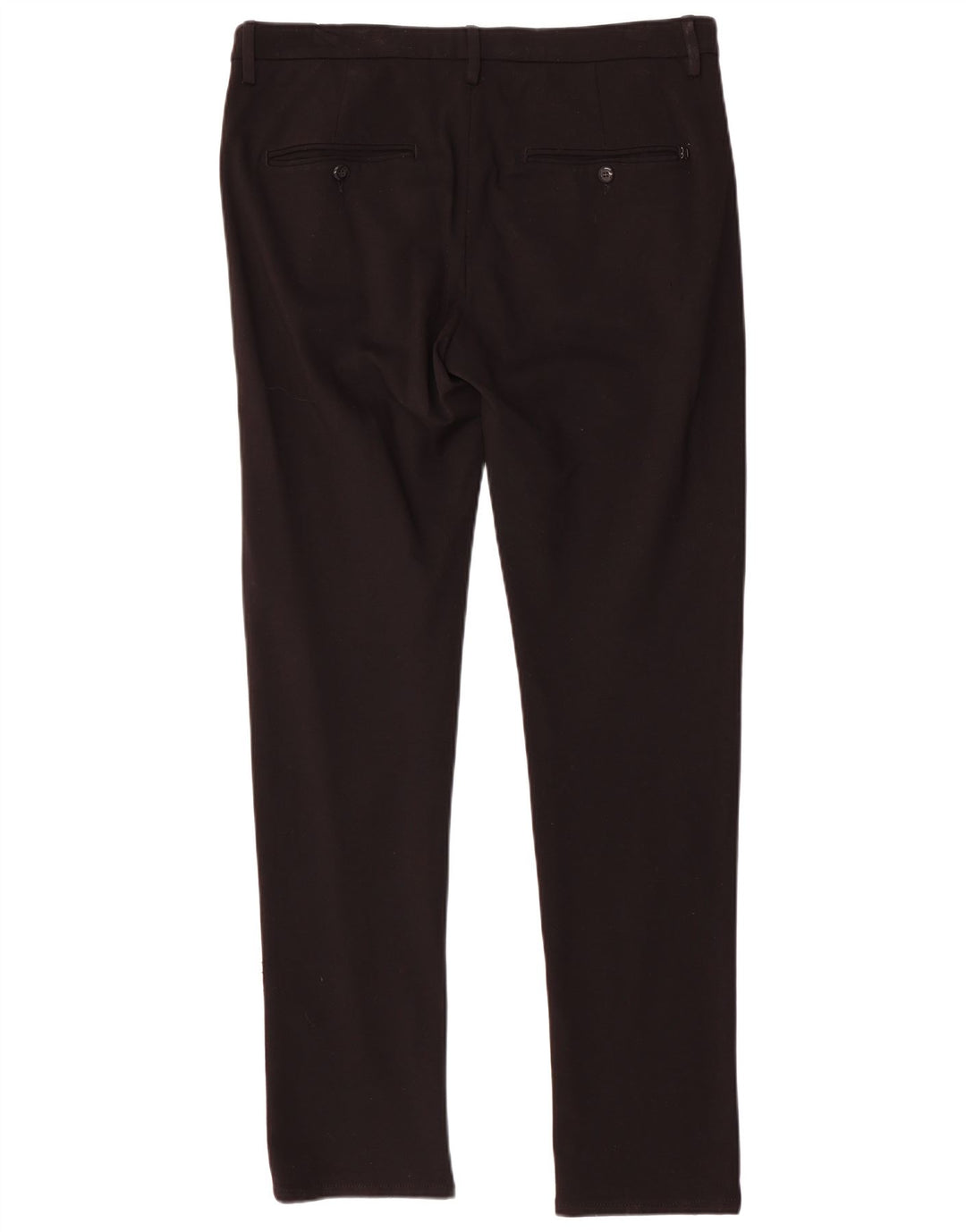 Pantaloni Chino Slim Uomo Dondup W36 L34 Viscosa Nera