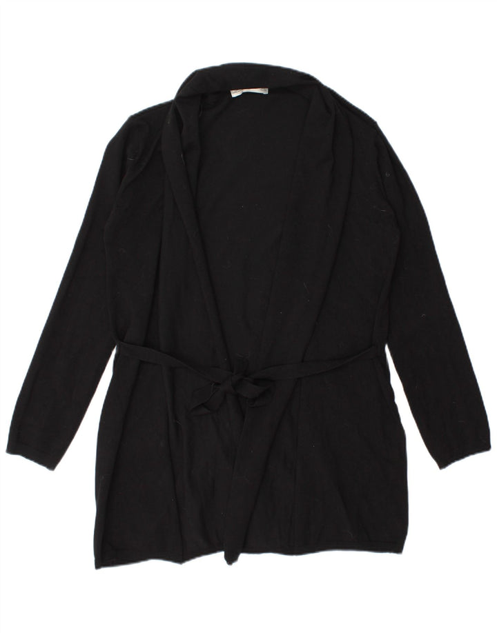 Maglione cardigan da donna Zara UK 14 medio nero