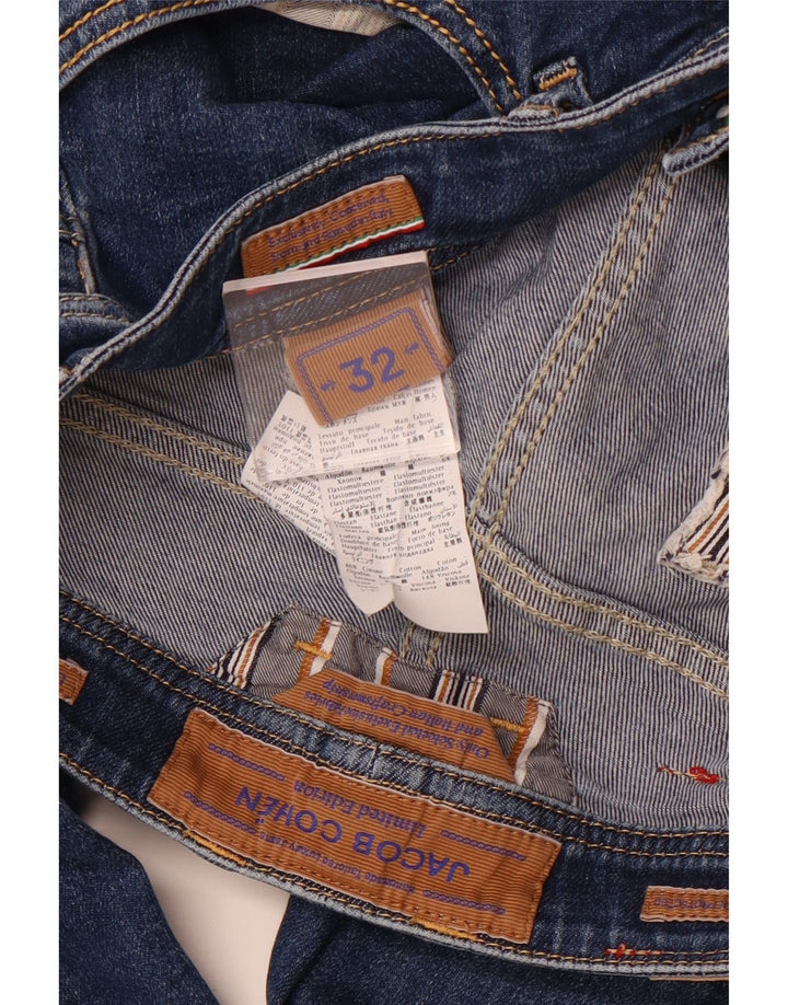 JACOB COHEN Jeans slim da donna W32 L29 cotone blu navy