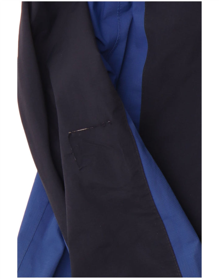 MOUNTAIN WAREHOUSE Giacca antipioggia da uomo UK 36 Small Blu Navy Colourblock