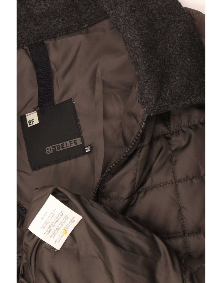 Giacca trapuntata da uomo Belfe & UK 46 3XL Poliestere grigio