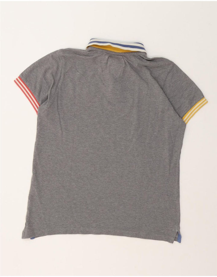 Polo da rugby da uomo North Sails Small in cotone grigio