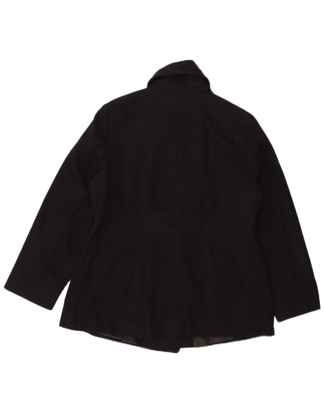 Cappotto da marinaio da donna LONDON FOG UK 16 grande nero