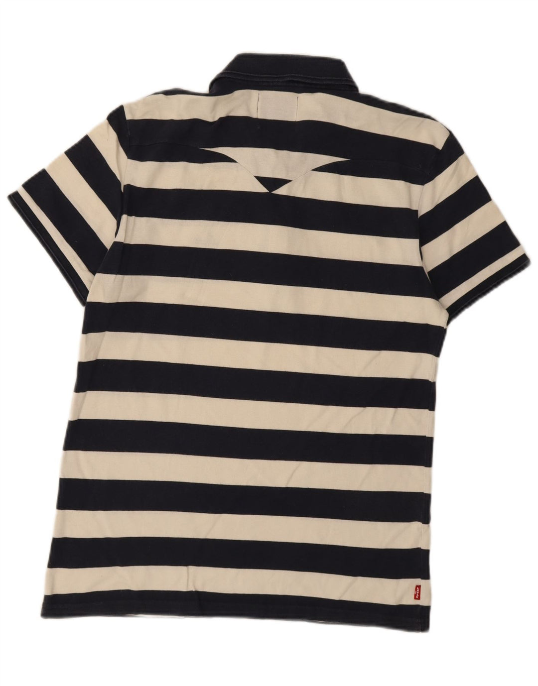 Polo Levi's da uomo slim fit, grande, a righe blu navy