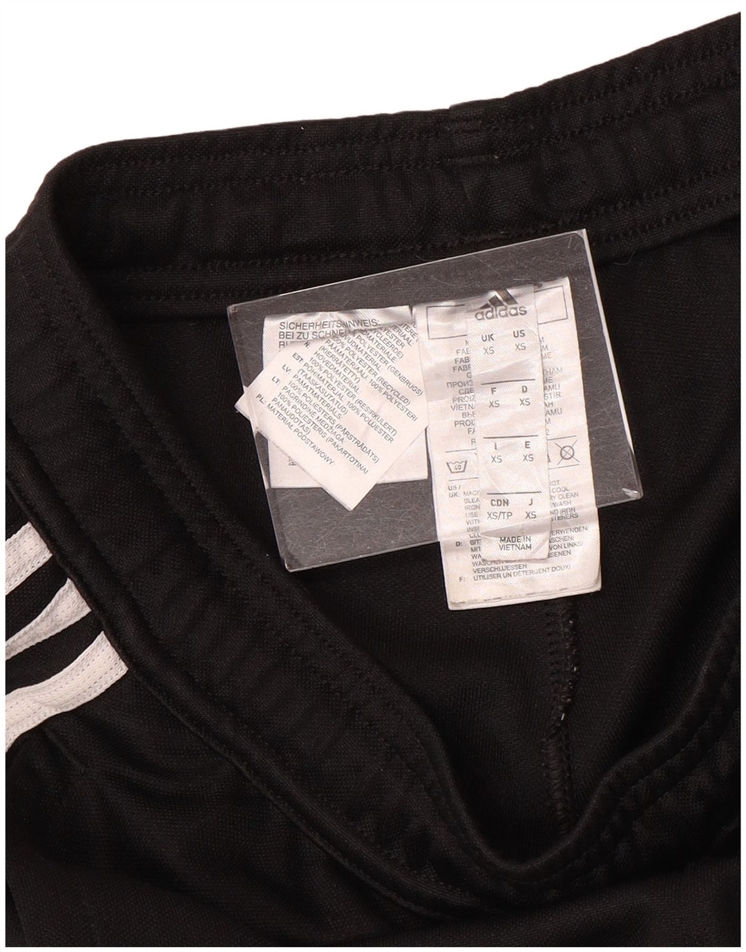 Pantaloni da tuta da uomo Adidas XS poliestere nero