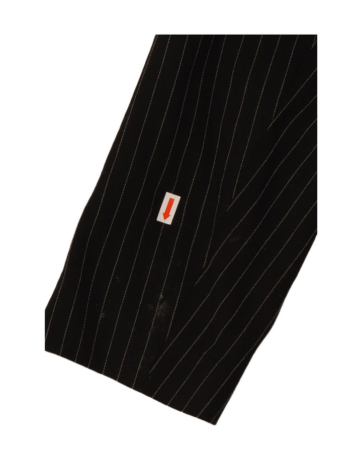 Giacca Blazer 3 Bottoni Donna RENATO BALESTRA IT 46 Gessato Grande Nero