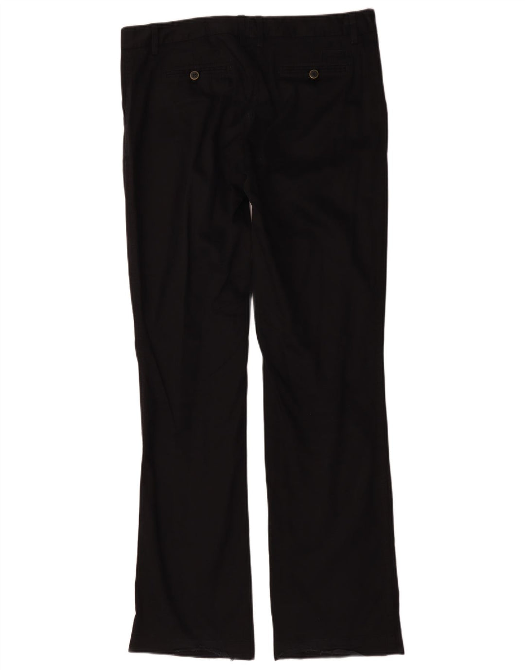 Pantaloni chino bootcut da donna Massimo Dutti W34 L32 cotone nero