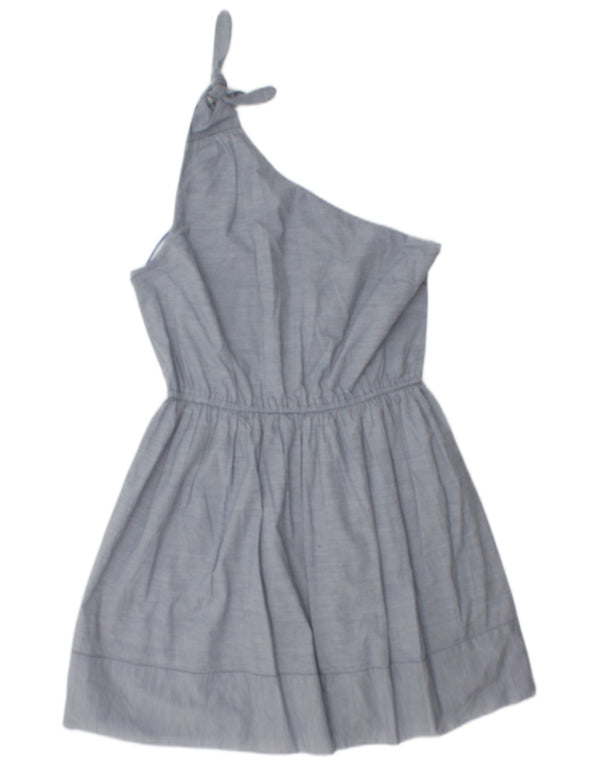 Abito monospalla da donna Abercrombie & Fitch UK 14 Large in cotone blu