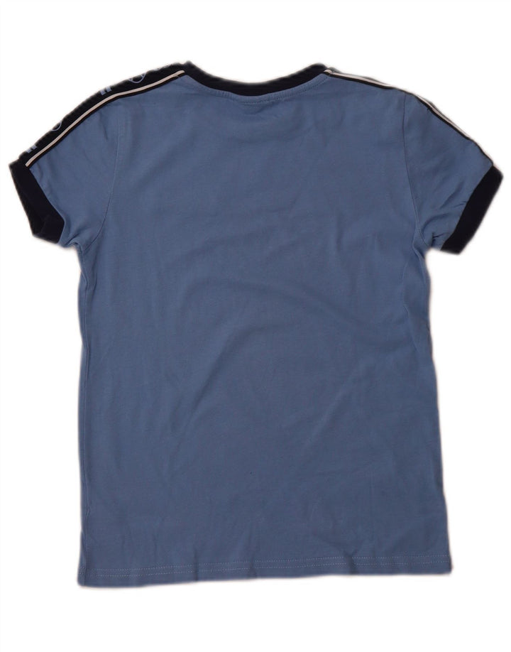 ELLESSE T-shirt grafica per ragazzi 8-9 anni in cotone blu