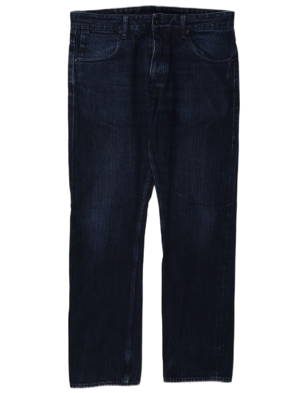 Jeans dritti da uomo G-Star W33 L32 cotone blu