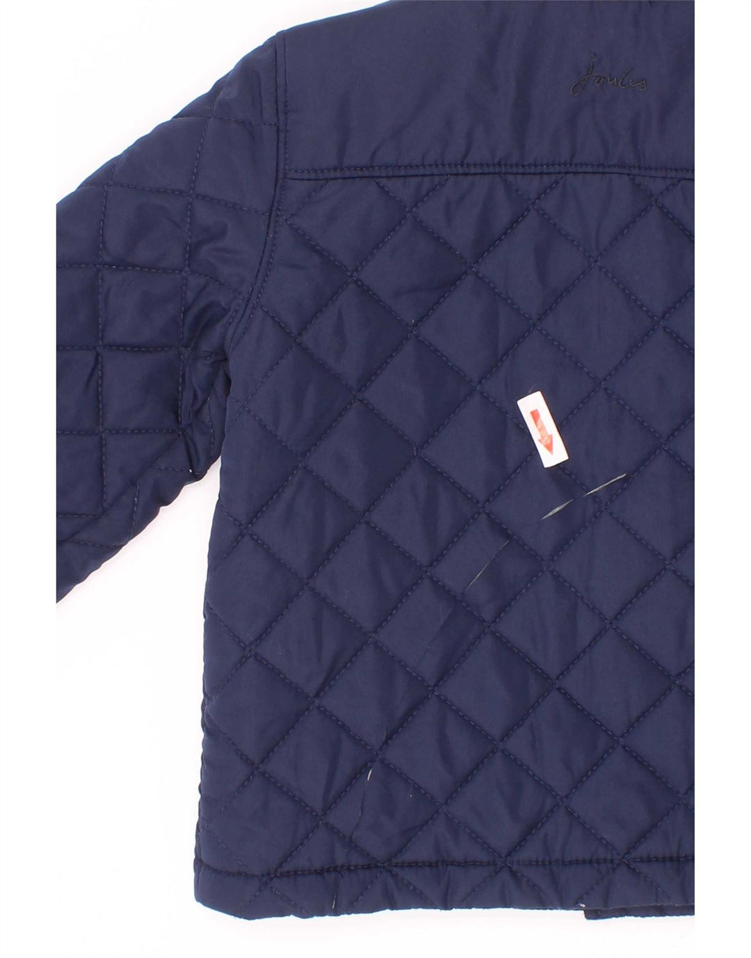 Giacca trapuntata per ragazzi Joules 2-3 anni in poliestere blu navy