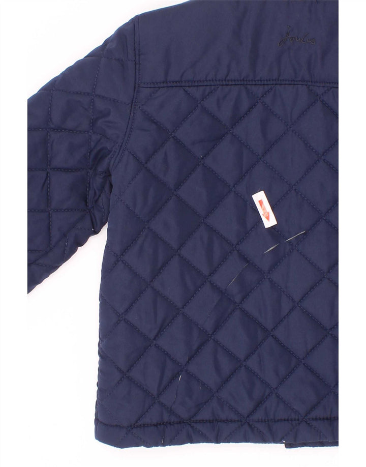 Giacca trapuntata per ragazzi Joules 2-3 anni in poliestere blu navy