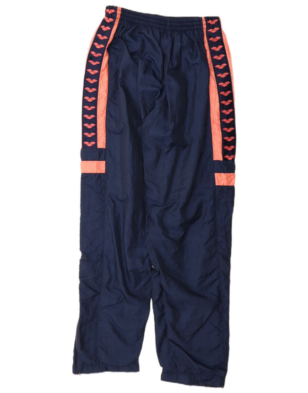 Pantaloni da tuta con grafica da donna Arena UK 14 Medium Navy Blue Colourblock
