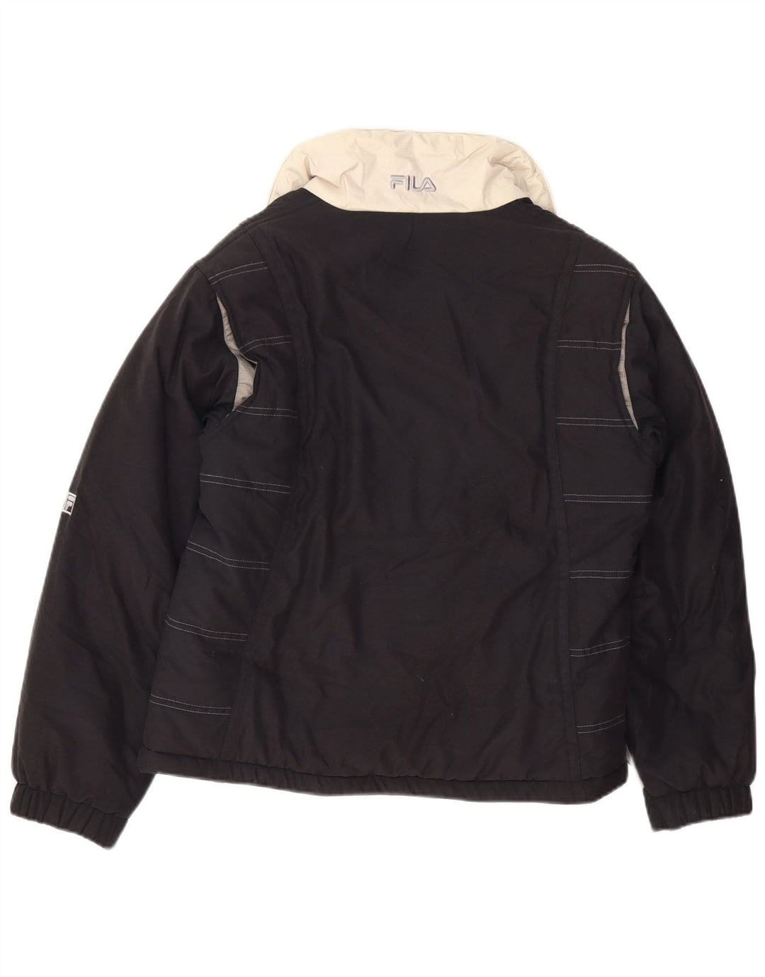 Giacca Imbottita Donna FILA IT 44 Medium Nero Poliestere