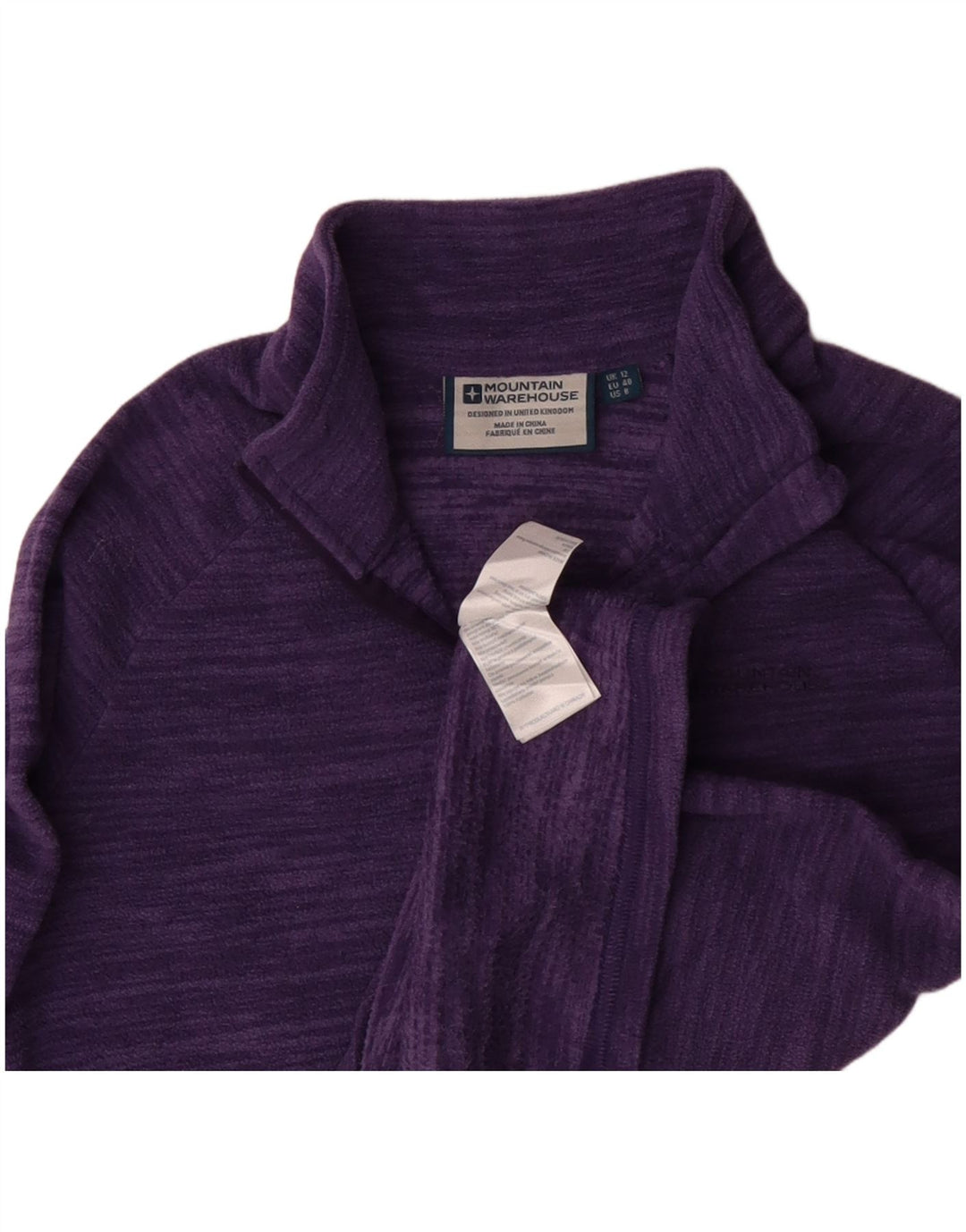 Maglione in pile da donna Mountain Warehouse UK 12 Poliestere viola medio