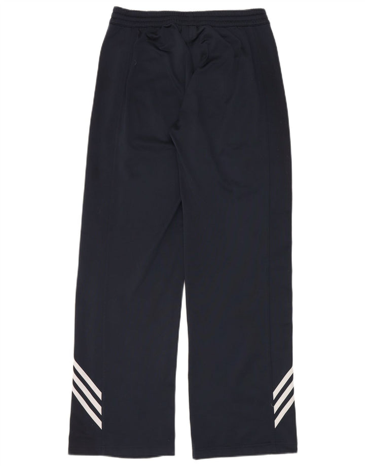 Pantaloni da tuta da donna Adidas UK 14 poliestere blu navy medio
