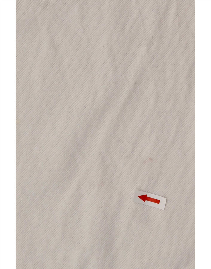 Polo da uomo Jack Wills piccola in cotone bianco