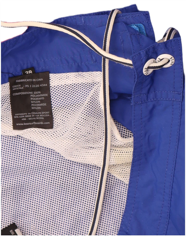 Pantaloncini da bagno da uomo Bear XL blu in poliammide