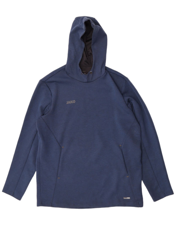 Maglione con cappuccio da uomo Jako XL blu navy in poliestere