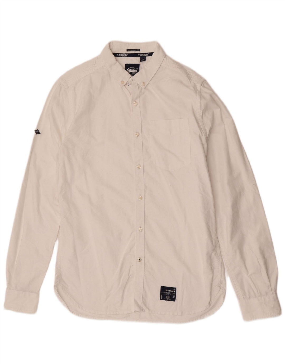 Camicia da uomo Superdry grande bianca