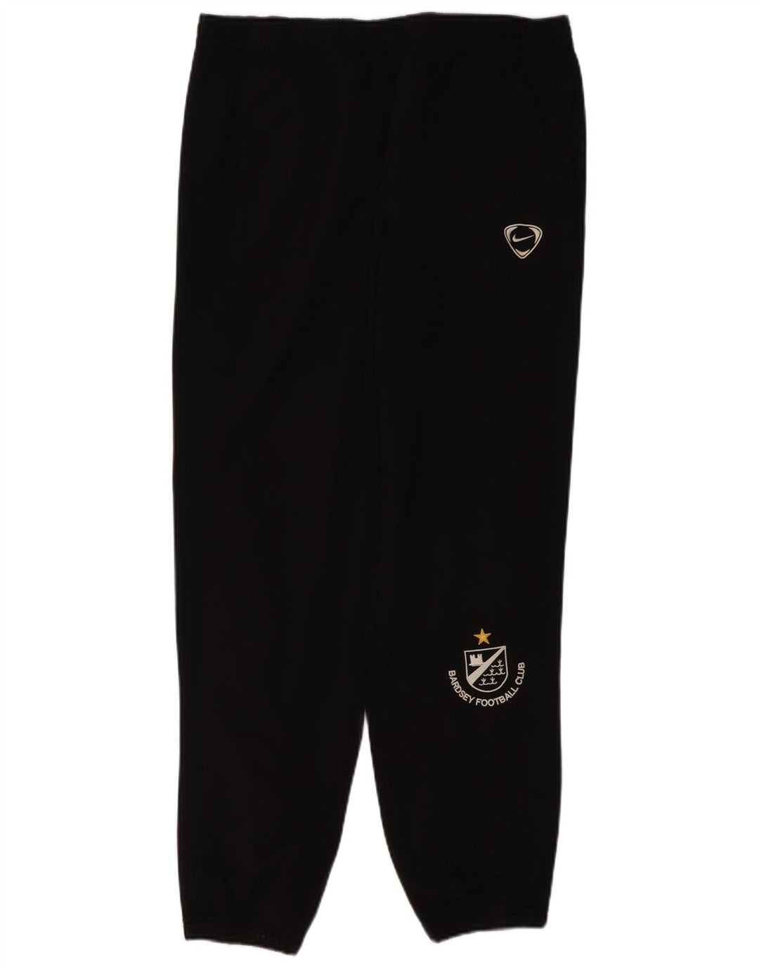NIKE Pantaloni da tuta da uomo Joggers Medium Black Colourblock Poliestere