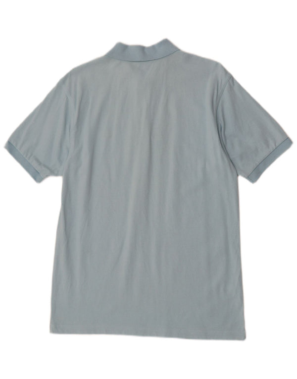 Polo da uomo Fred Perry in cotone blu medio
