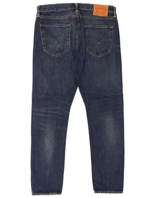 Levi's Uomo 512 Jeans affusolati slim W34 L30 Cotone blu navy