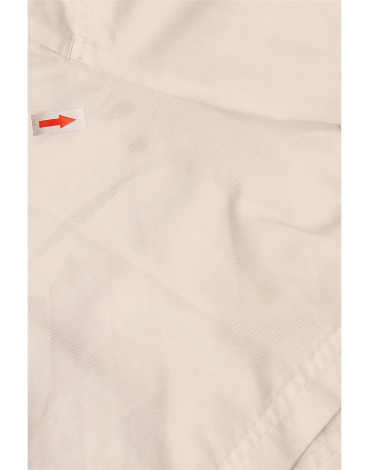 Pantaloncini chino da uomo NIKE piccoli W28 poliestere bianco