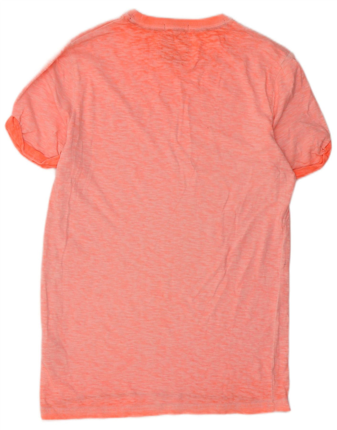 T-shirt da uomo Superdry Top Small in cotone arancione