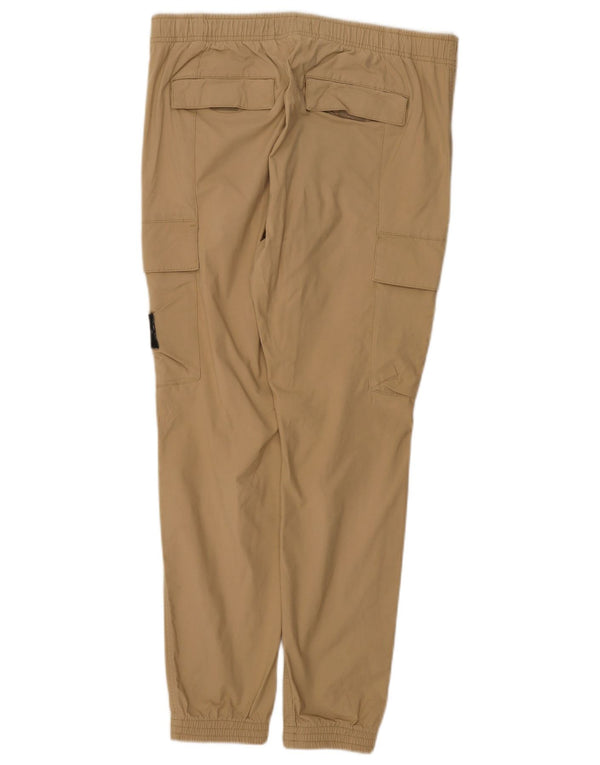 Pantaloni cargo da uomo Calvin Klein Joggers grandi W34 L29 cotone beige