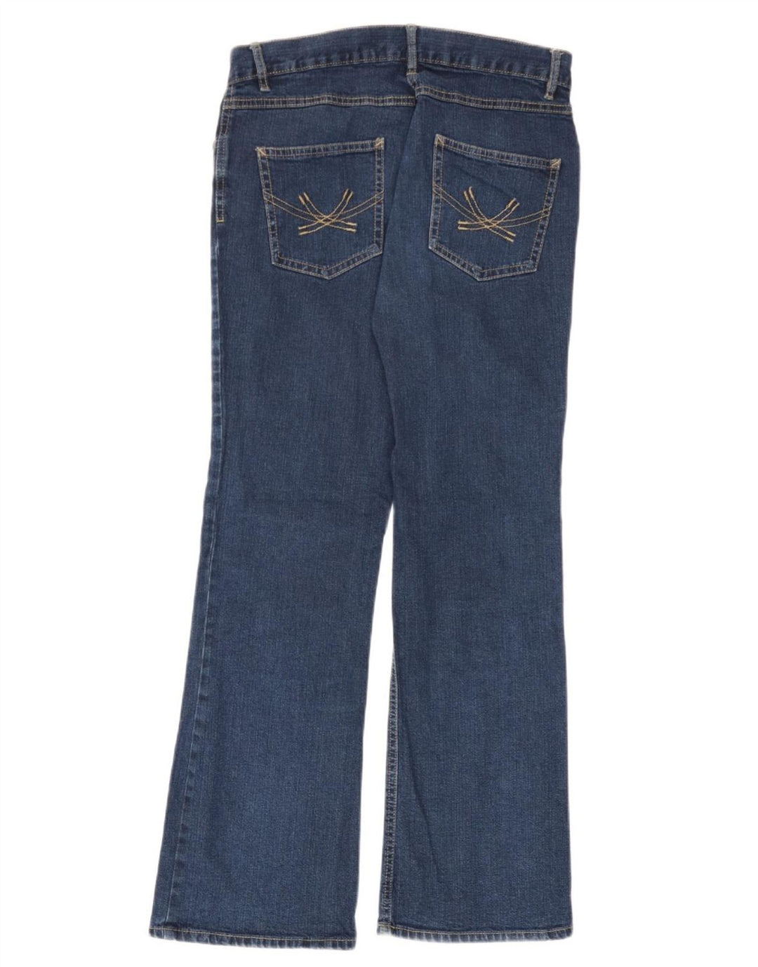 Jeans Bootcut da donna Marks & Spencer UK 10 Small W28 L28 Cotone blu navy