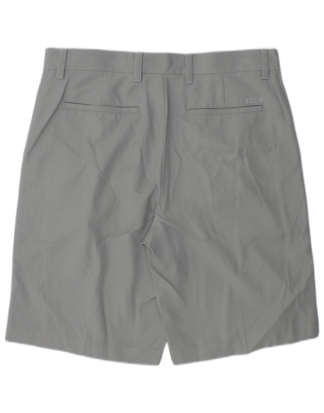 Pantaloncini chino da uomo IZOD W32 poliestere grigio medio