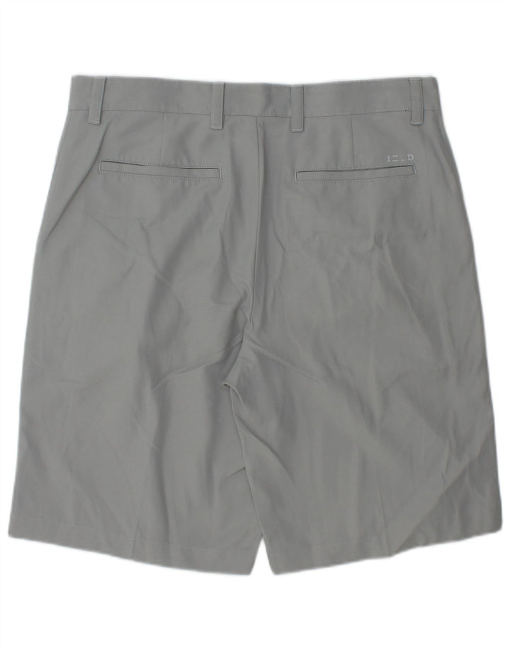 Pantaloncini chino da uomo IZOD W32 poliestere grigio medio