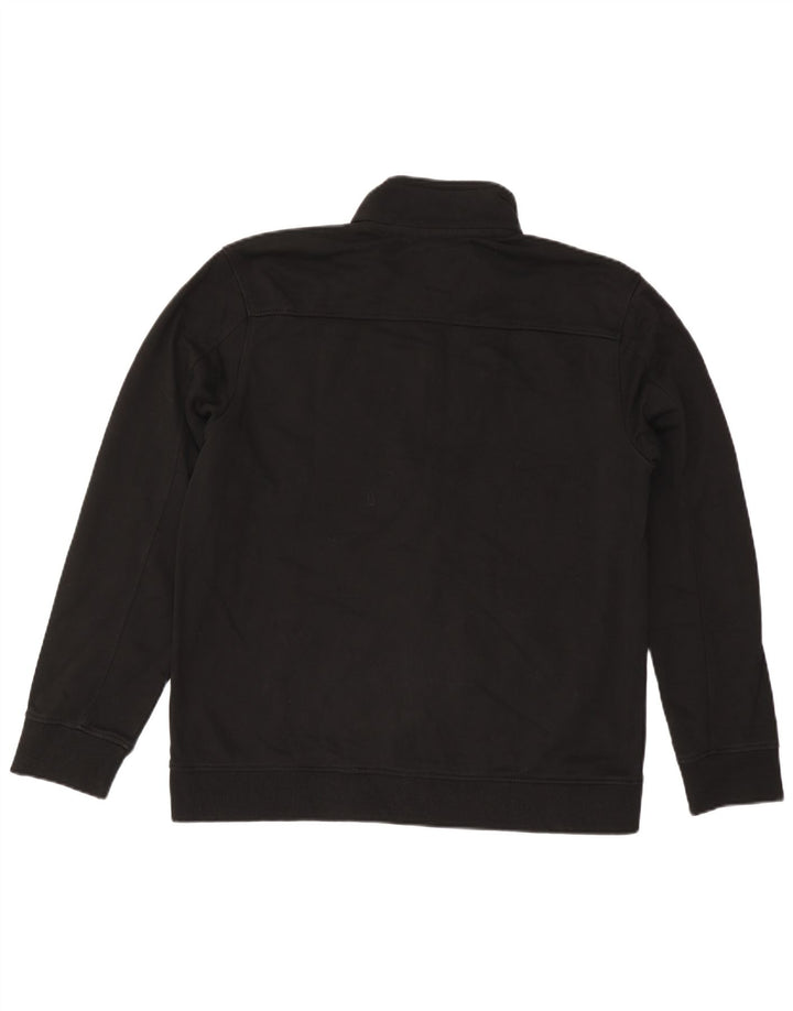 Giacca da ginnastica da uomo con grafica S.OLIVER XL Nera