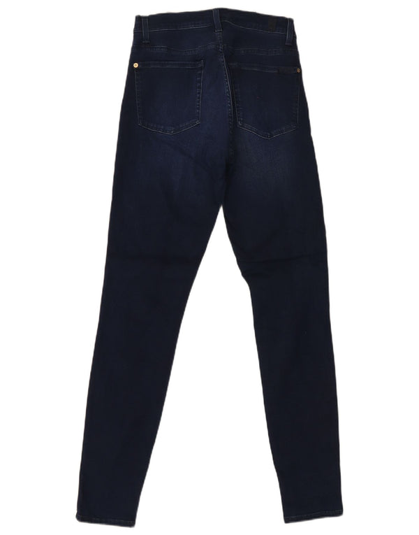 Jeans skinny da donna 7 For All Mankind W28 L30 blu navy modal