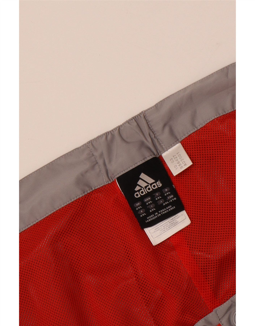 Pantaloncini cargo da uomo ADIDAS 2XL W40 poliestere grigio