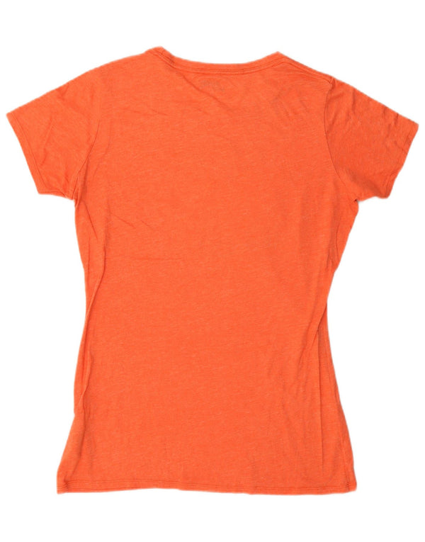 Maglietta grafica da donna Columbia UK 10 Small Orange Paisley Cotton
