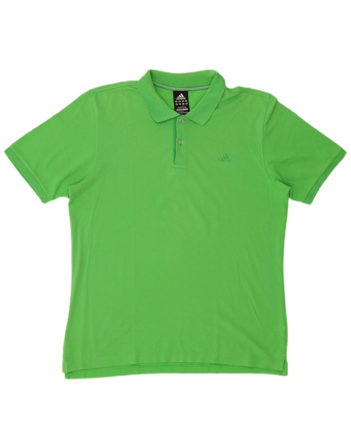 Polo ADIDAS Clima 365 da uomo grande verde