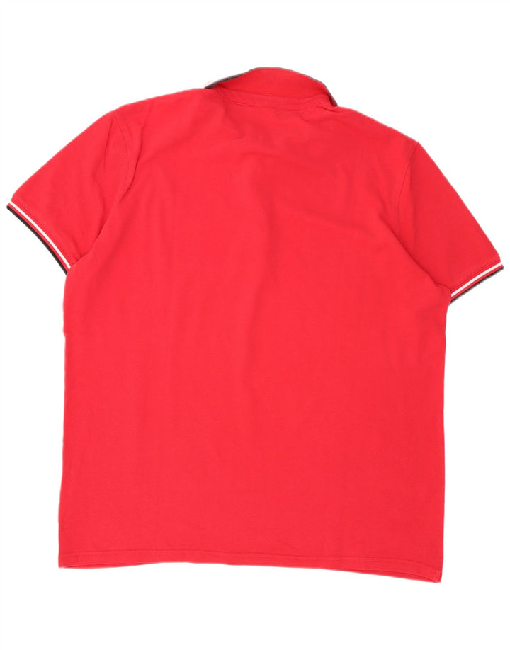 Polo da uomo Armani Exchange XL in cotone rosso