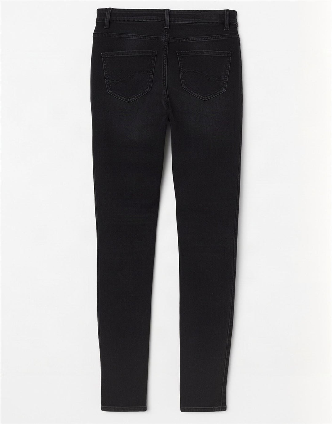Jeans skinny da donna Lee W26 L30 cotone nero
