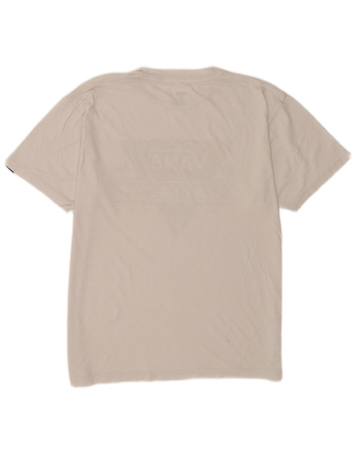 T-shirt grafica da uomo con vestibilità classica Vans, cotone bianco medio