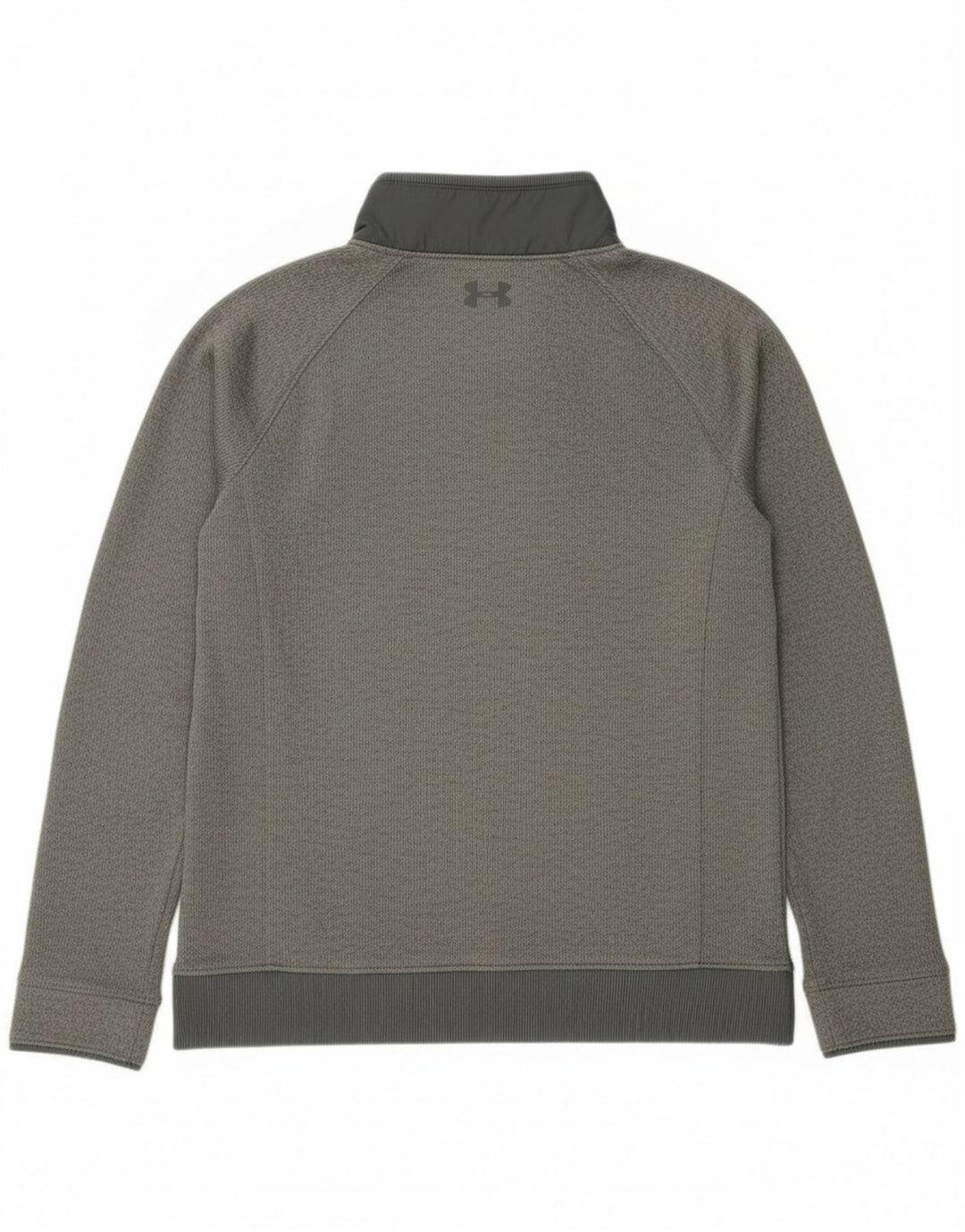 Under Armour Ragazzi Felpa con Collo a Bottoni Maglione 11-12 Anni Grande Grigio