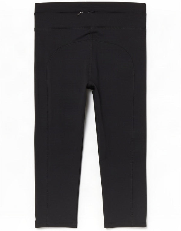 Marks & Spencer Leggings Capri da donna UK 12 Medium Black Poliestere